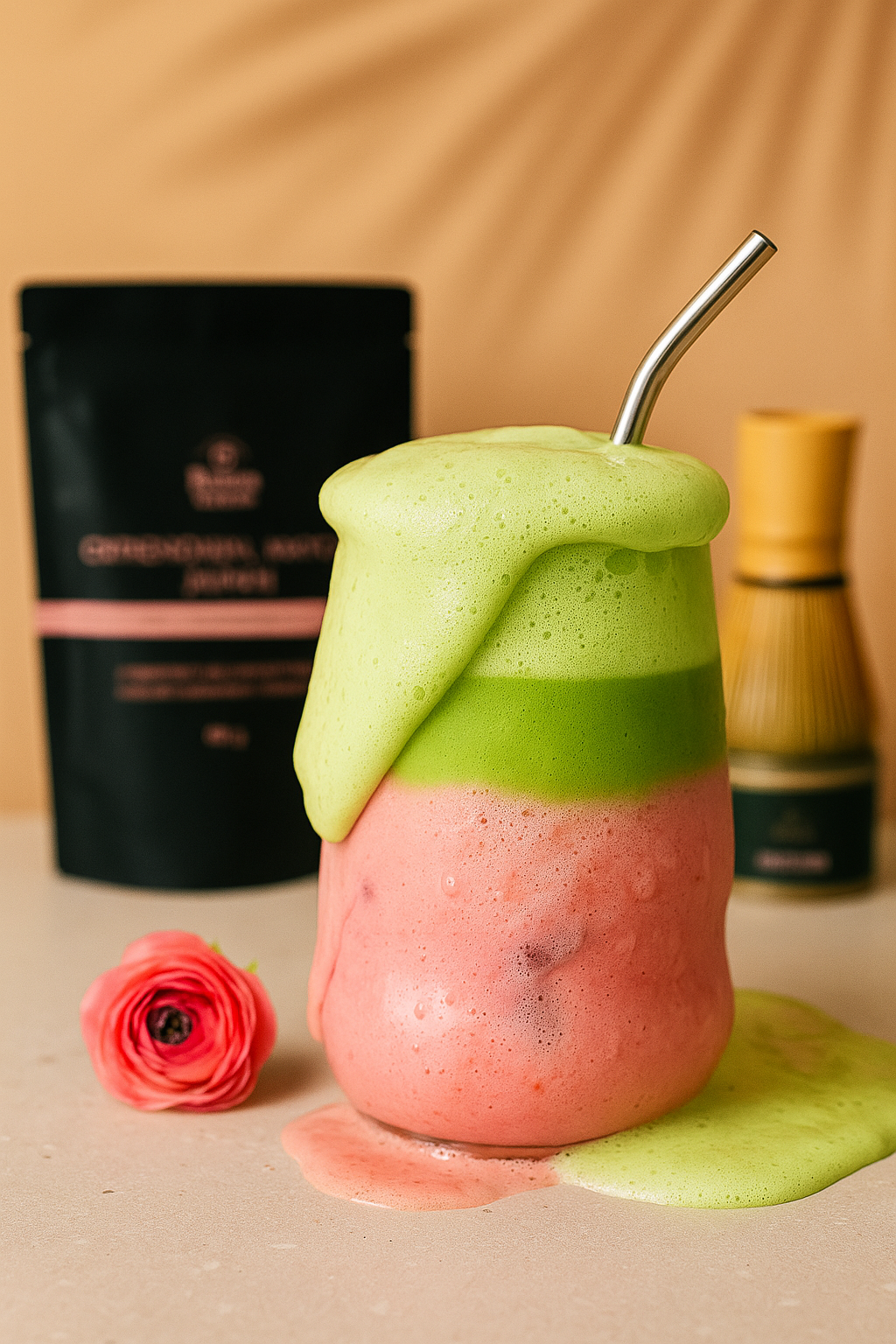 Organiška riboto derliaus matcha-5A+ klasė-100g