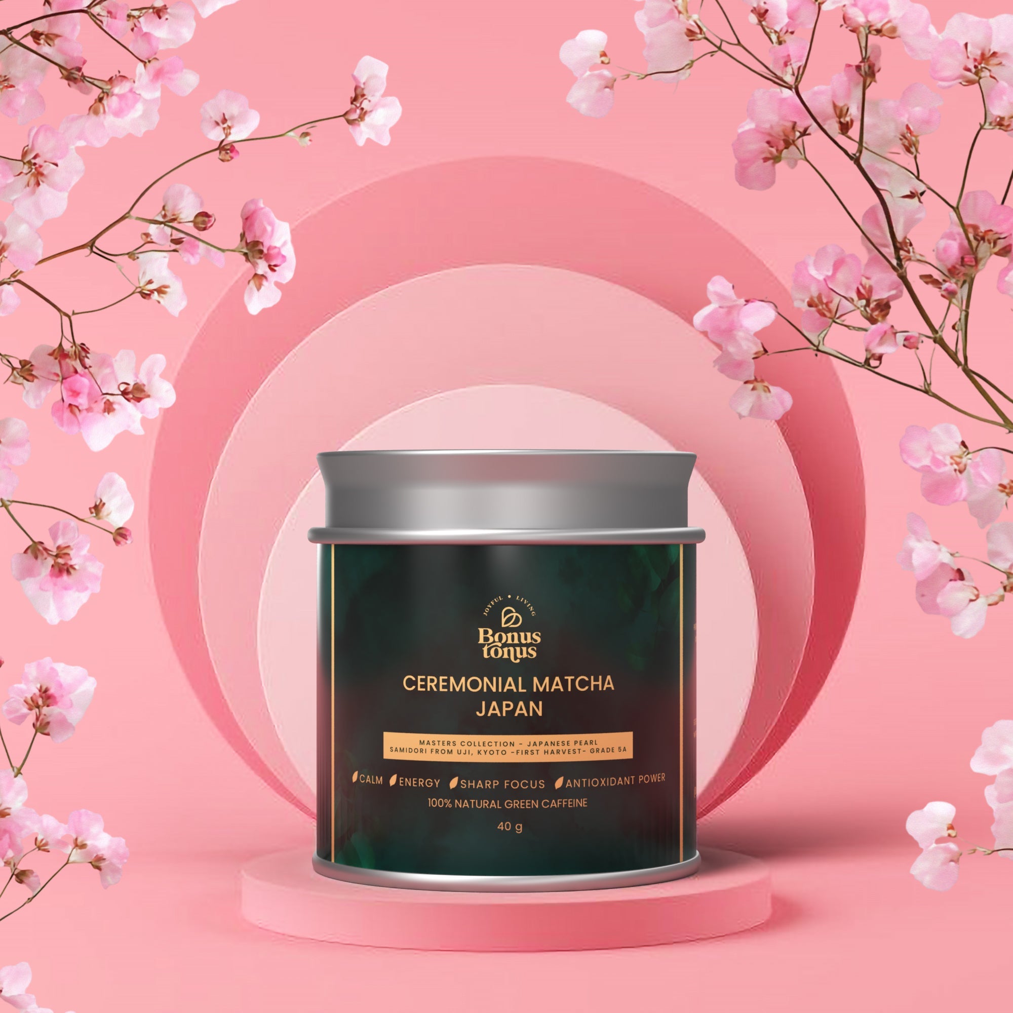 Japonijos Žaliasis Perlas - Samidori, Uji - I derlius–5A - 40gBONUS TONUS