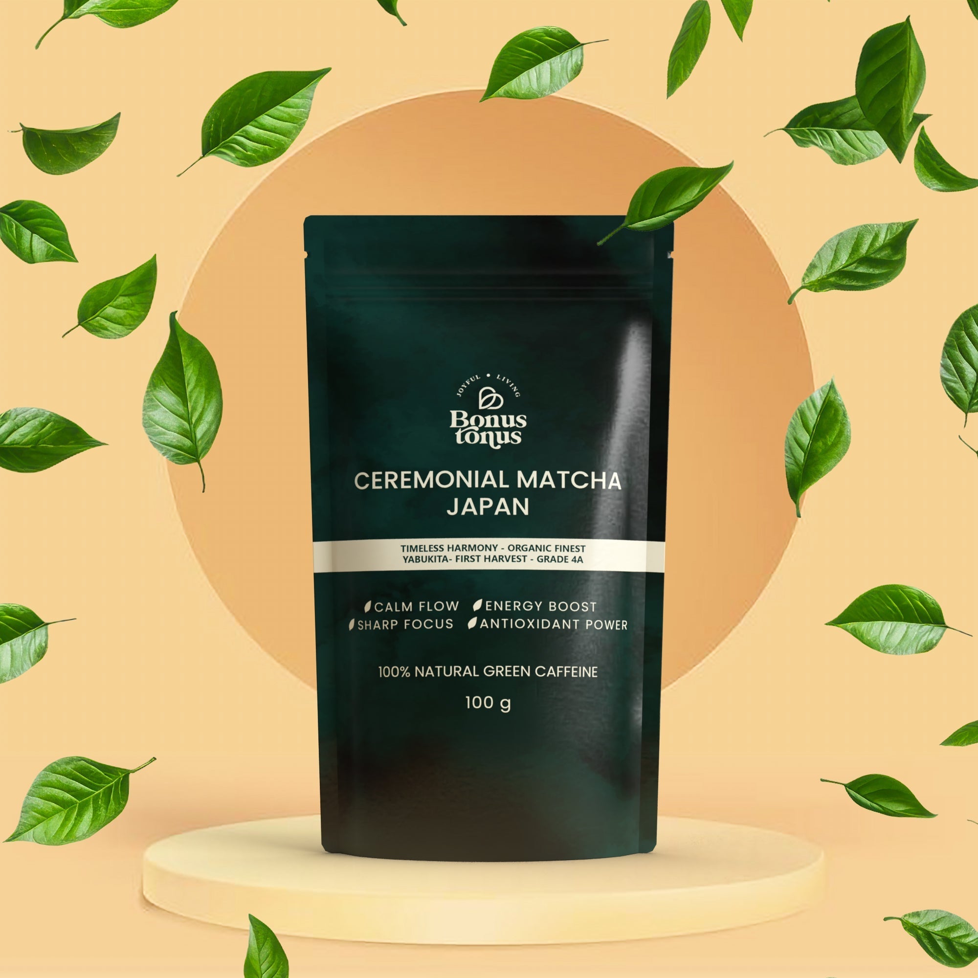 Ceremoninės matchos 100g - BONUS TONUS