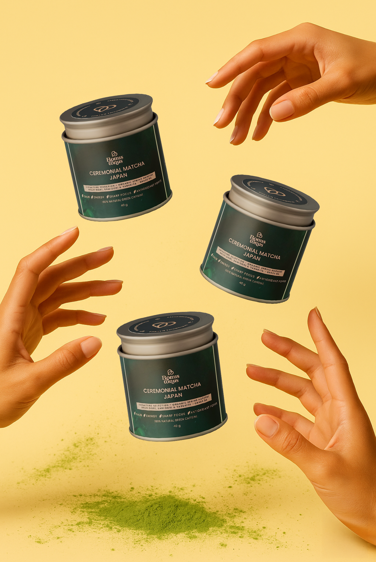 Organiška riboto derliaus matcha–4a klasė-40g