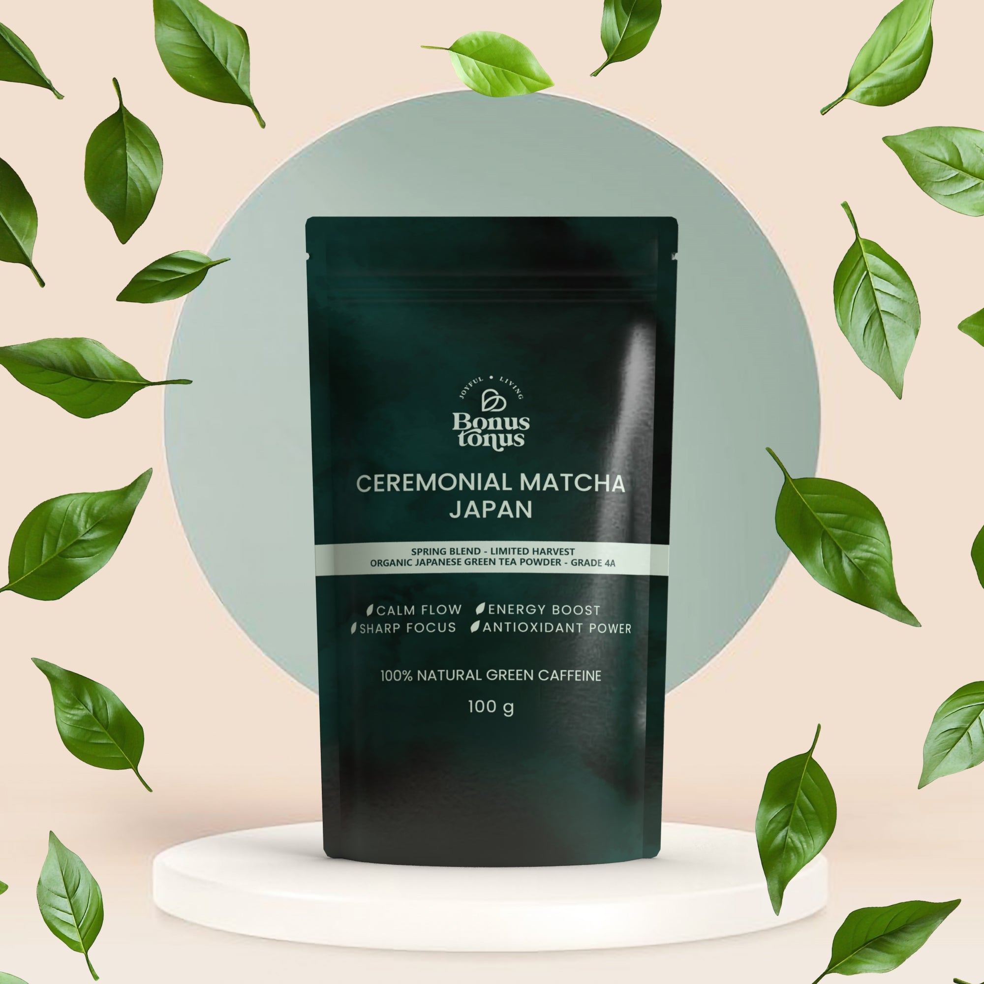 Organiška riboto derliaus matcha–4a klasė-100g