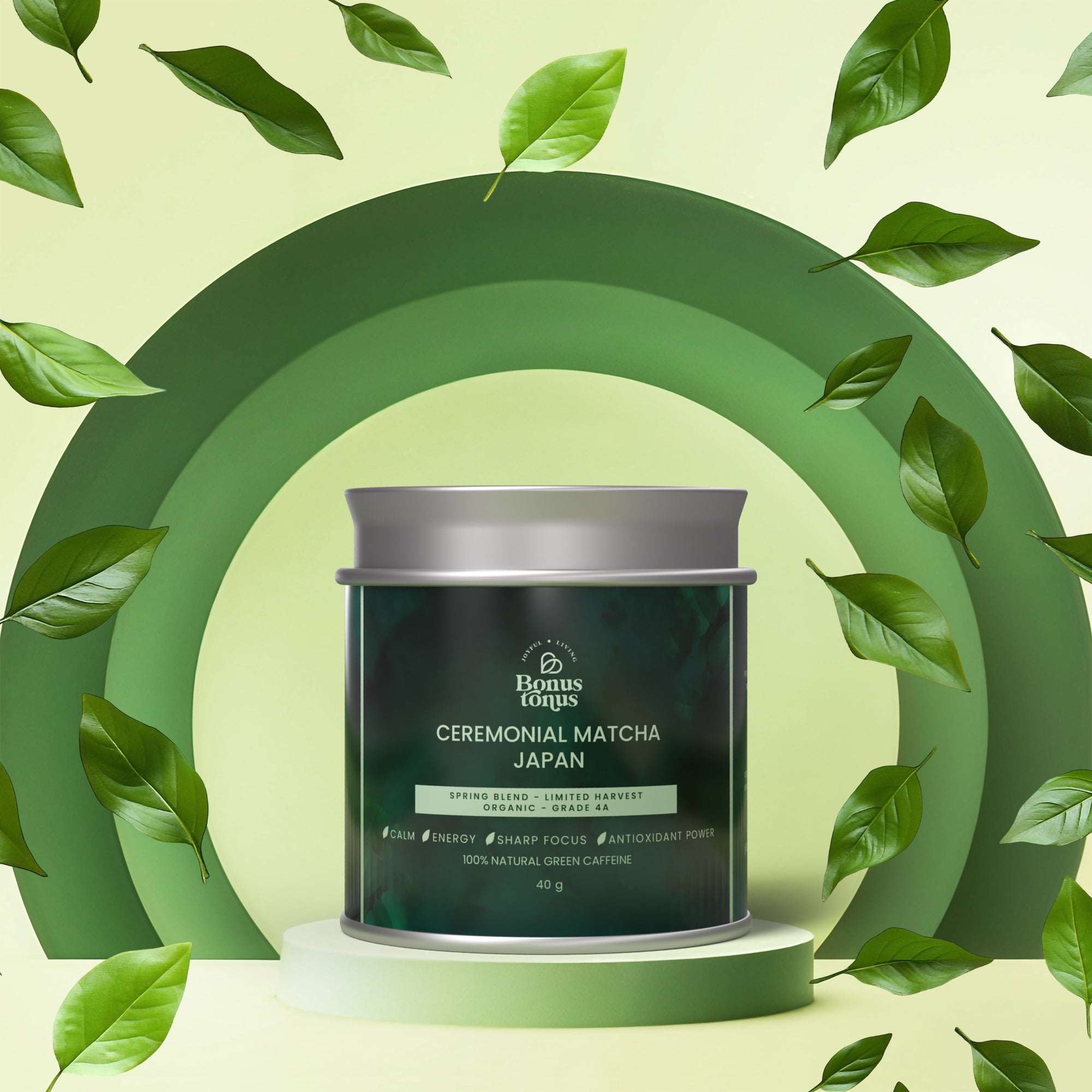 Organiška riboto derliaus matcha–4a klasė-40g