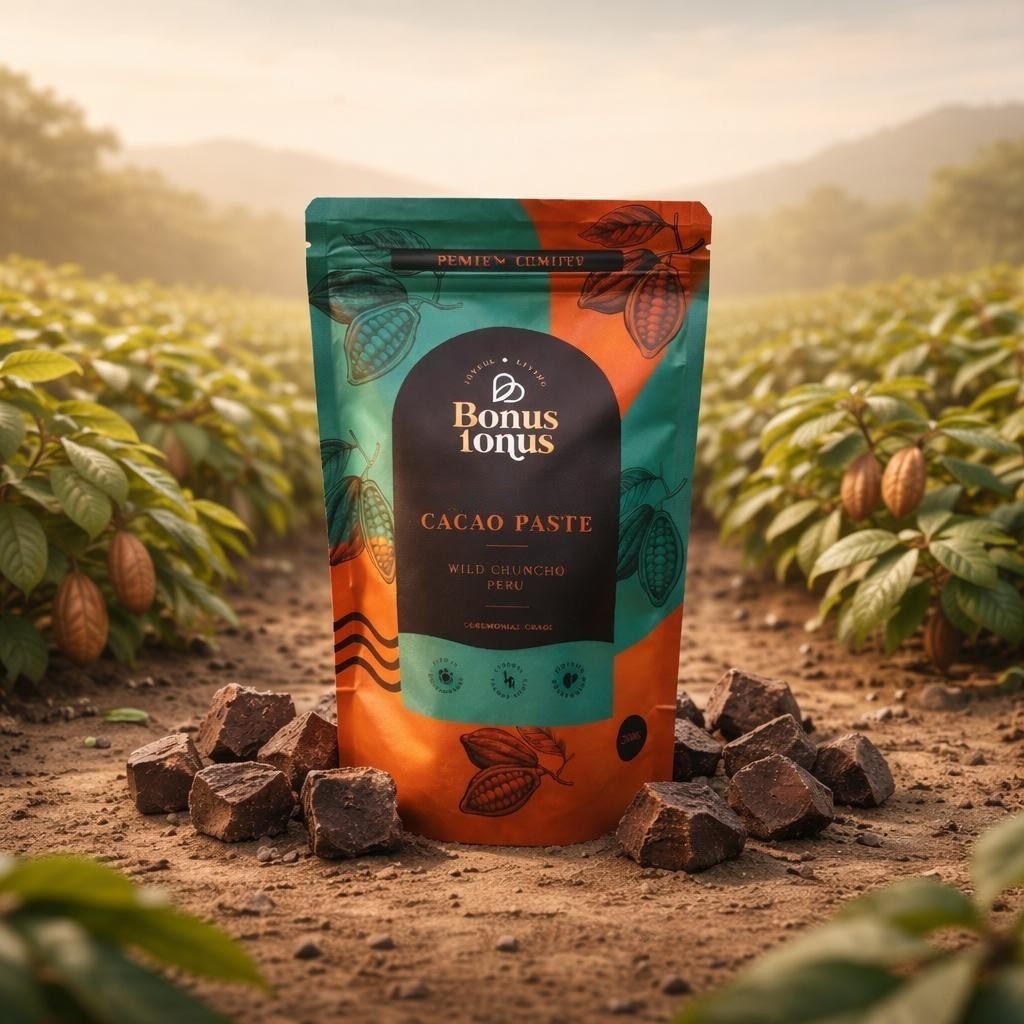 Ceremoninė Kakava iš Peru 200gBONUS TONUS