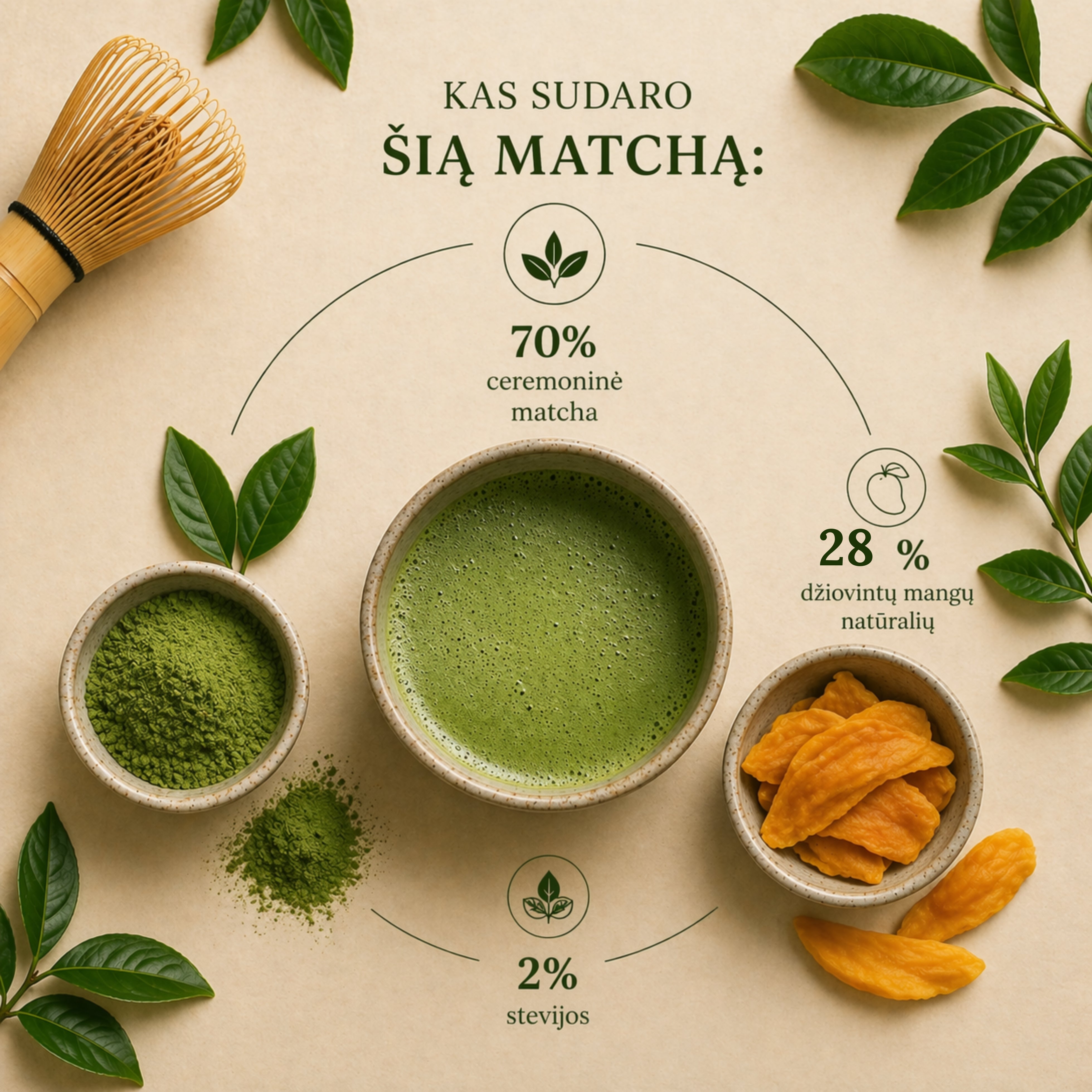 Desertinė MatchaBONUS TONUS