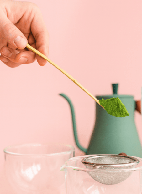 Japoniškas Matcha ŠaukštelisBONUS TONUS