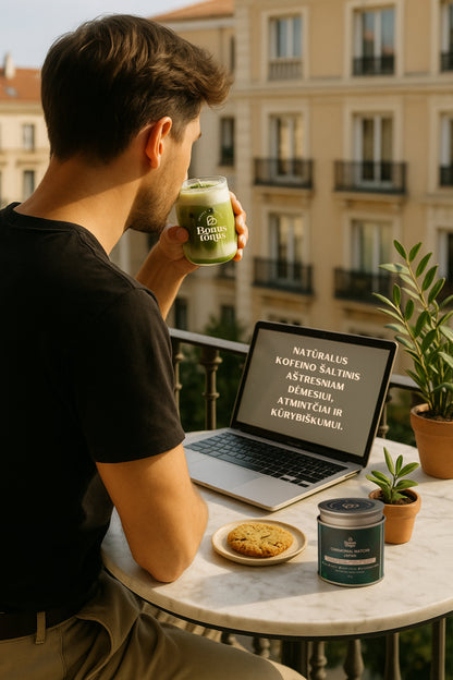 Organiška riboto derliaus matcha - 5A+ klasė - 100gBONUS TONUS